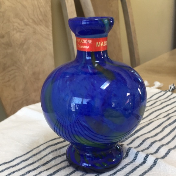 Lavorazione    T.Murano glass vase - Picture 1 of 6